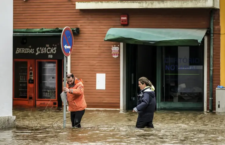 Inundações em Alcácer do Sal